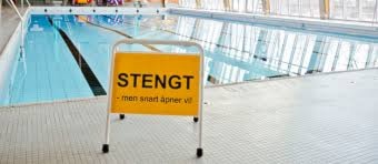 Langhus bad stengt fredag 16. og lørdag 17. desember